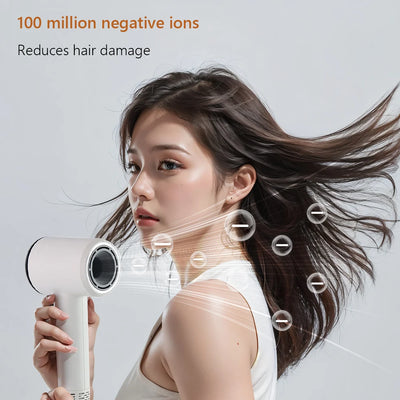 High Speed Hair Dryer 10000 RPM Brushless Motor Negative Ionic Hair Dryer Low Noise Constant Temperature Quick Drying Hair Care