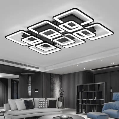 Modern LED Ceiling Lamp Nordic Modest Chandelier Living Study Room Bedroom Dining Room Indoor Home Decor Lustre Light Fixtures