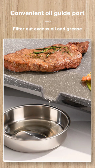 DMWD Household Electric Barbecue Grill Korean smokeless Baking Machine Non-stick coating Teppanyaki Plate Steak Roaster Picnic