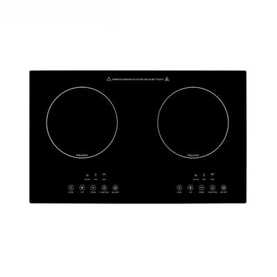 2 Heads Electric Cooker 2200W Stove 85-280V Double Burner Induction Hob Cooktops