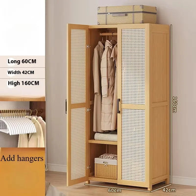 Wardrobe Wardrobe Bedroom Single Sliding Door Home Small Closet Closets And Cabinets Storage Cabinet Armored Room Set Furniture