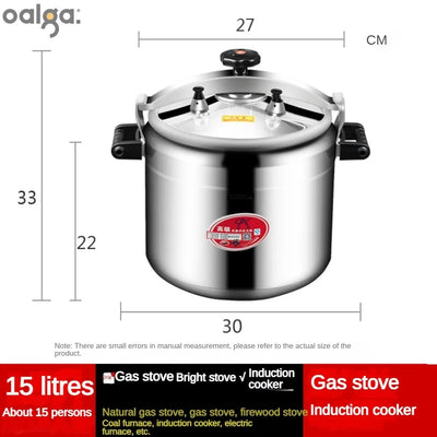 Universal Explosion-proof Pressure Cooker, Large Capacity, Super-Large Gas Induction Cooker, Commercial