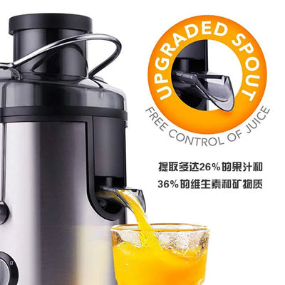 Large Caliber Centrifugal Juicer Slag Juice Separation Machine Orange Juice Machine Electric Juice Extractors Home Appliance110V