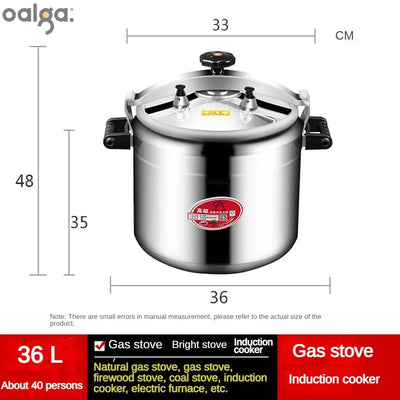 Universal Explosion-proof Pressure Cooker, Large Capacity, Super-Large Gas Induction Cooker, Commercial