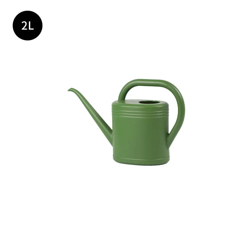 1/2L Watering Can Plastic Long Spout Kettle Nordic Style Garden Flower Pot for Indoor Outdoor Bonsai Plants Gardening Shower