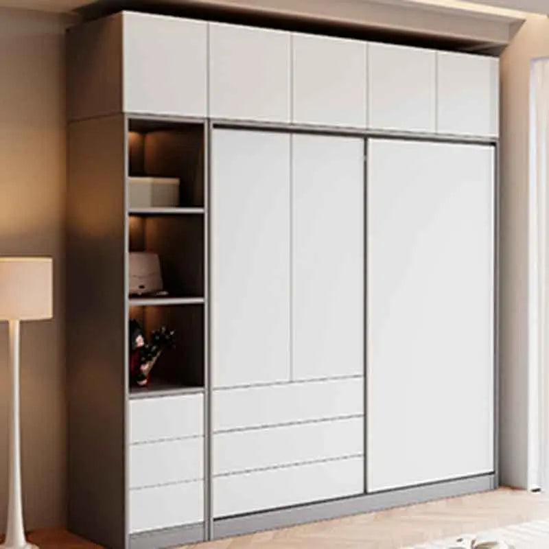 Bedroom Nordic Wardrobes Full Size Partition Storage Cabinet Wardrobes Organizer Apartment Szafa Na Ubrania Home Furniture