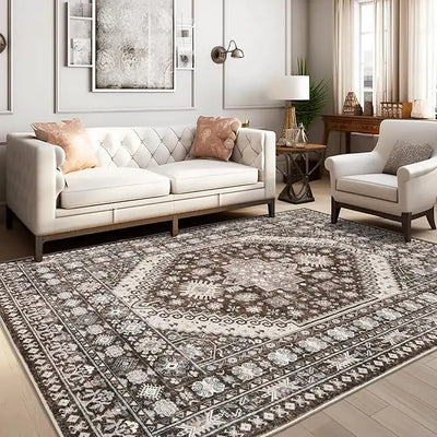 VIKAMA national style rug Retro Persian style entry kitchen Living room sofa rug Non-slip and dirt resistant carpet Bohemia RUG