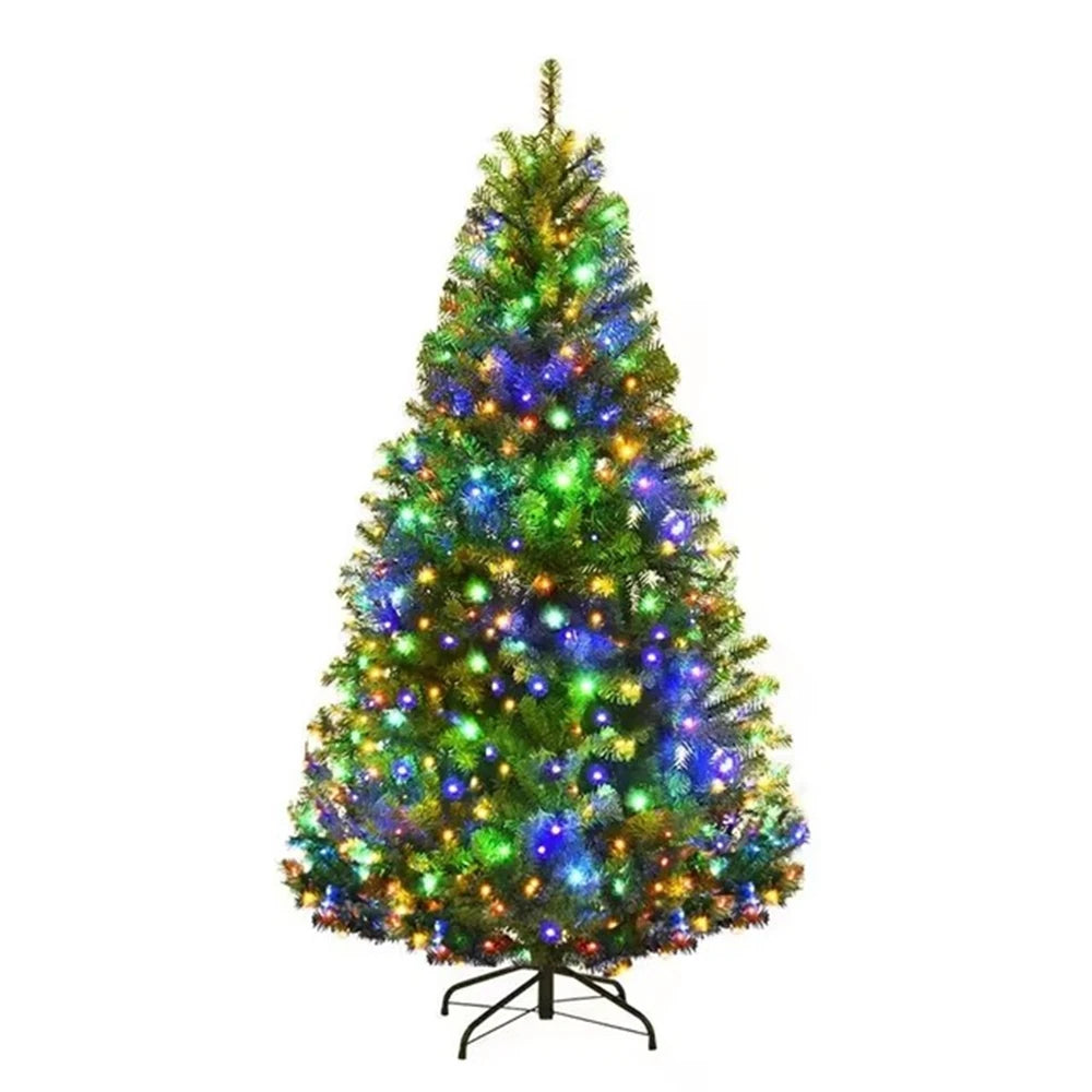 8ft/7ft/6ft Christmas Tree 240cm/210cm/180cm Large Xmas Tree Artificial Green Fir Tree for Party Decor