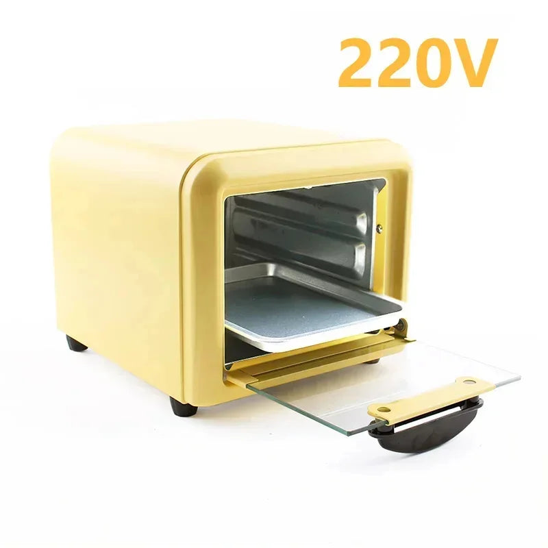 220V 300W 5L Multifunction Mini Electric Pizza Crepe Bakery Roast Oven Grill Breakfast Machine Cookies Cake Bread Maker