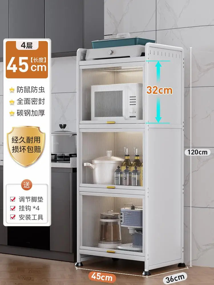 Kitchen Storage Rack Multi-functional Gap Storage Cabinet Multi-layer Storage Cabinet Gap Side Storage Cabinet Cupboard