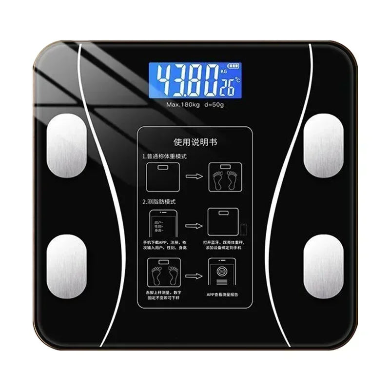 Healthy Body Scale Weight Scale Bascula Baño Electronic Scale Bluetooth Weighing Scale Home Battery