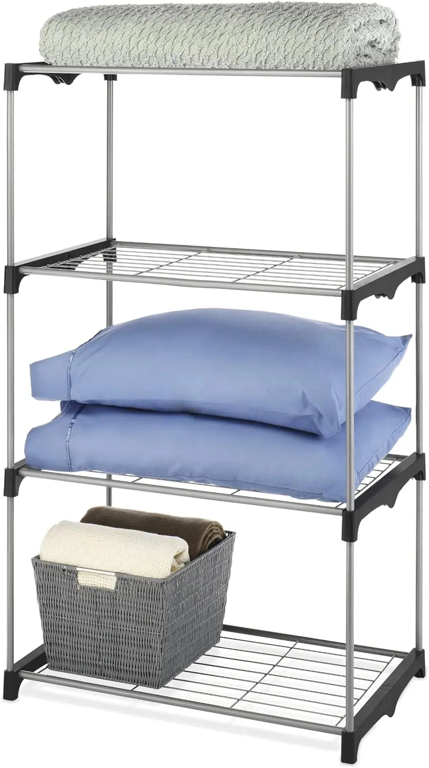 ier Shelf Tower - Closet Storage Organizer