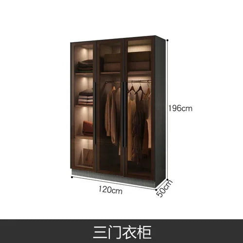 Design Living Room Closet Storage Box Indoor Black Hotel Indoor Display Cabinet Creative Wood Meuble Chambre Furniture Bedroom