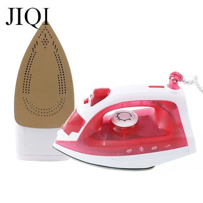 JIQI Handheld Garment Steamer Electric Steam Iron Soleplate Wet&Dry Laundry Ironing Machine Mini Travel Clothes Wrinkle Removal