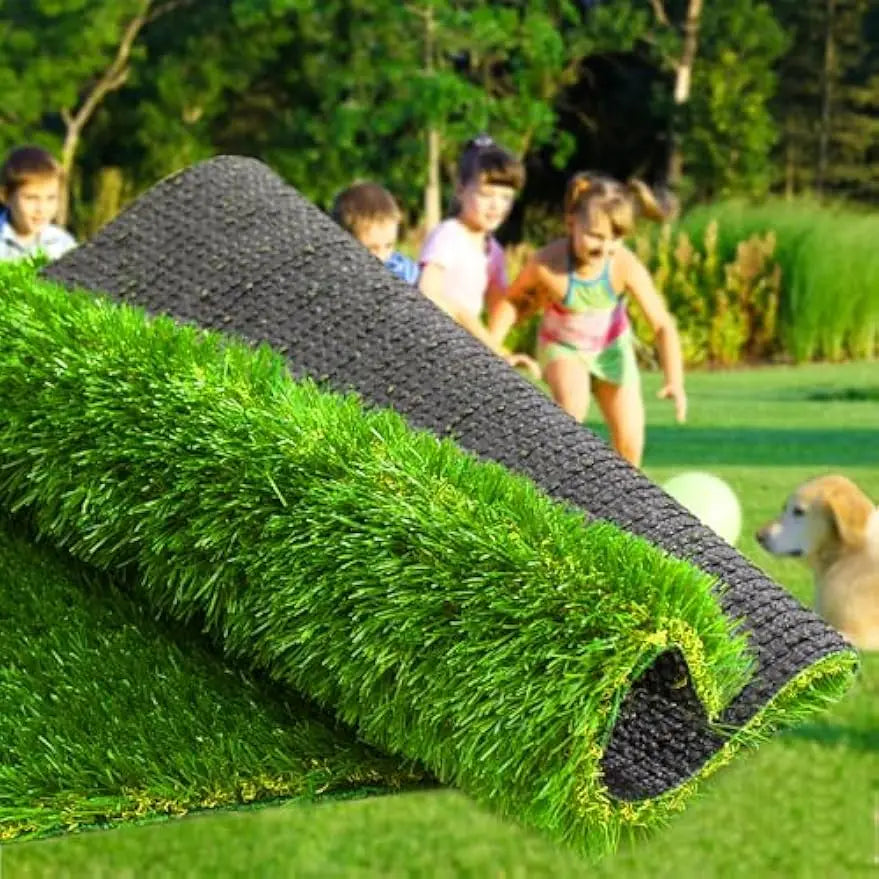 Artificial Grass Thick Turf 10 Ft X 21 Ft, Artificial Synthetic Fake Grasses Rug, Indoor/Outdoor Realistic Turf Grass Lawn Mat