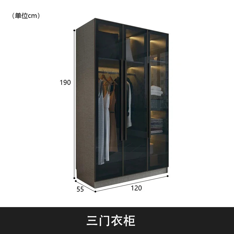 Modern Wardrobe Underwear Design Living Room Cafe Bar Corner Multifunctional Drawer Closet Salon Guardaropa Wooden Furniture