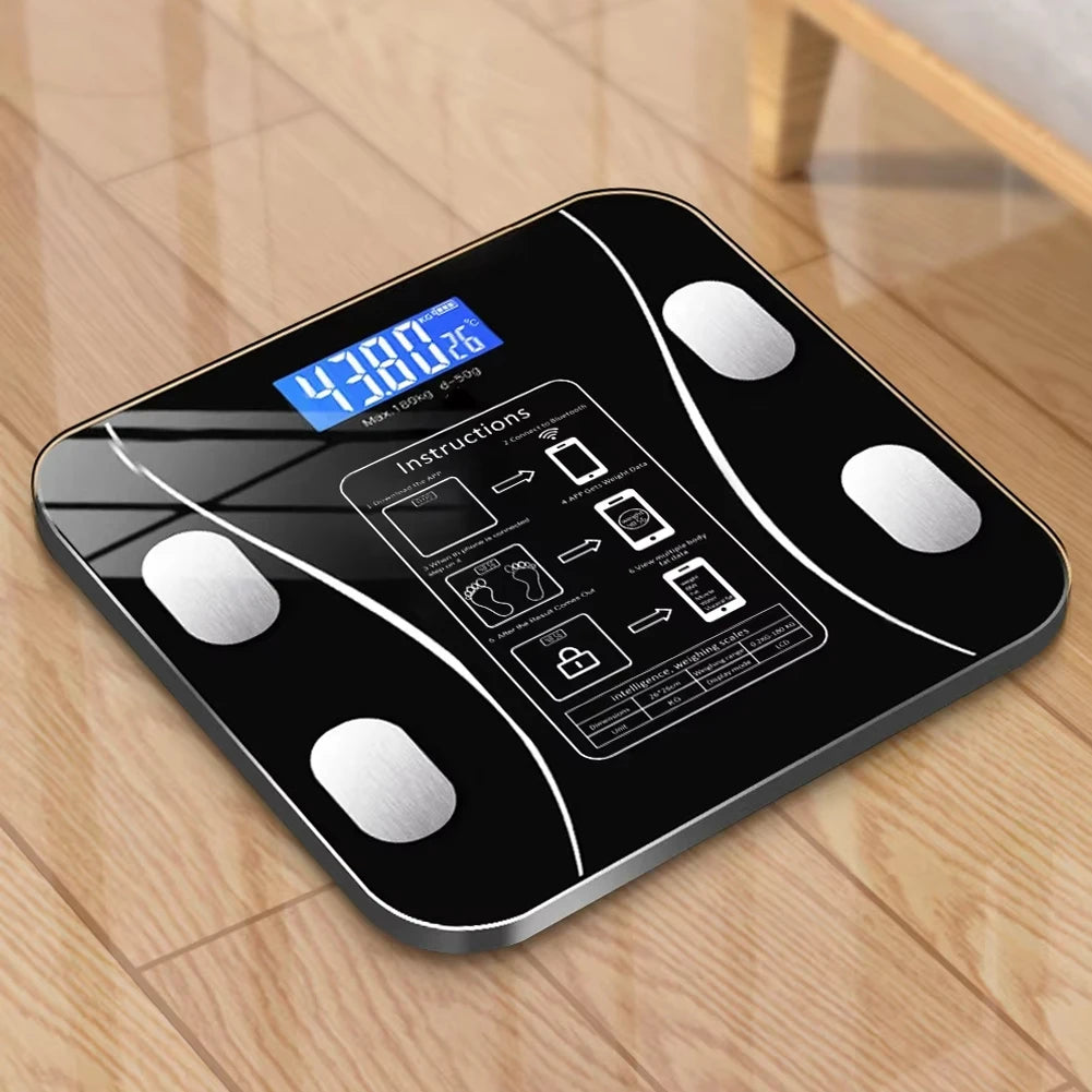 Special electronic scale for body management and fat loss, smart mode, Bluetooth body fat scale, home weight scale, ultra-precis