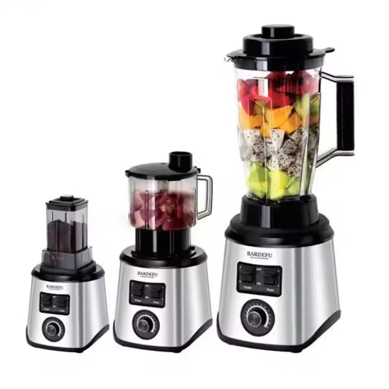 Multifunctional 6in1 3in1 3L blender juicer food processor blender smoothie heavy duty commercial blender machine