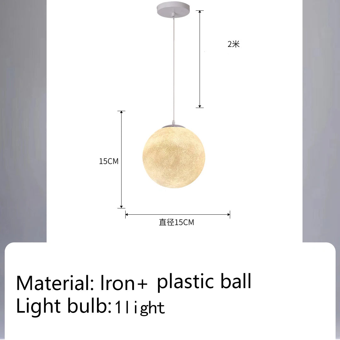 Nordic led Ceiling chandelier white ball bubble Lights home decorations Pendant light Dining table bedroom living room fixture