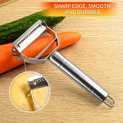 Stainless Steel Potato Cucumber Carrot Grater Julienne Peeler Vegetables Fruit Peeler Vegetable Slicer High Quality