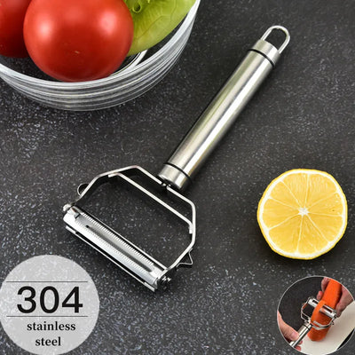 Peeler Vegetable Cutter Multi-function Slicer Grater 304Stainless Steel Fruit Potato Cucumber Sharp Not Rust Kitchen Accessories