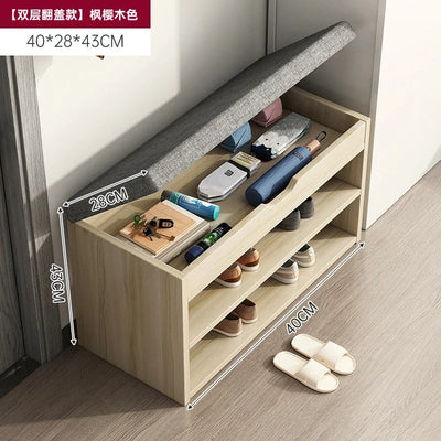 Shoe Rack Household Small Narrow Door Indoor Shelf Dustproof Simple Storage Outside The Door Shoe Cabinet