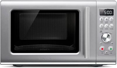 Microwave Ovens, Compact Wave Soft Close Microwave BMO650SIL, Silver, Microwave Ovens