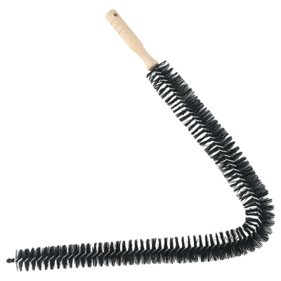 70cm/75cm Radiator Cleaner Brush Multi-Purpose Bendable Long Thin Cleaner Duster Household Cleaning Tool Dryer Duct Brush Black