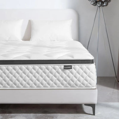 Full Mattress,10 Inch Full Size Mattress in A Box,Gel Memory Foam and Innerspring Hybrid Mattress with Individual Pocket Spring