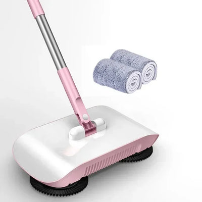 Sweeper Magic Broom Dustpan Set Hand Push Cleaning Machine Floor Vacuum Cleaner Household Lazy All-in-one Sweeping Tools