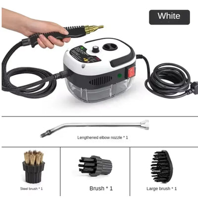 Steam Cleaner High Pressure and Temperature Sterilization Handheld Home Cleaning Air Conditioner Kitchen Hood Car Washer