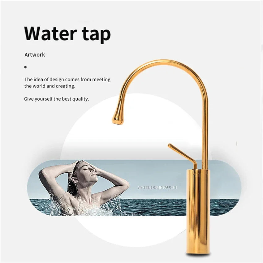 Modern Minimalist Gold Ceramic Tabletop Basin European Style Household Washbasin Basin Square Light Luxury Bathroom Wash Basins