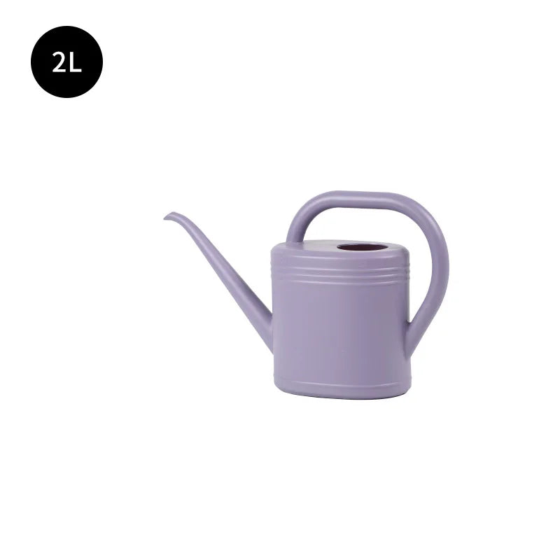 1/2L Watering Can Plastic Long Spout Kettle Nordic Style Garden Flower Pot for Indoor Outdoor Bonsai Plants Gardening Shower