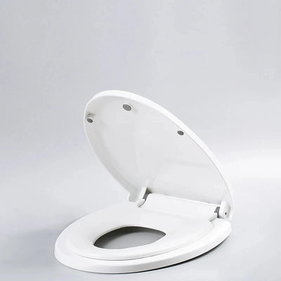 Double Layer Toilet Seat with Built in Potty Training Seat Cover Slow Close Fits Both Adult And Child 변기뚜껑