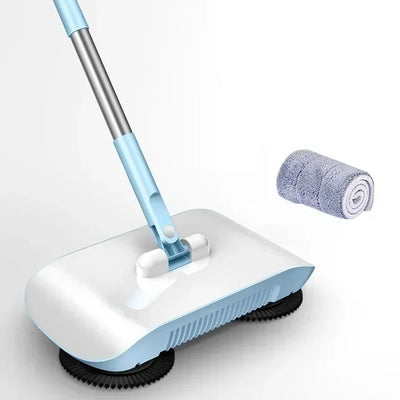 Sweeper Magic Broom Dustpan Set Hand Push Cleaning Machine Floor Vacuum Cleaner Household Lazy All-in-one Sweeping Tools