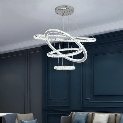 YICOLAI Modern LED Ceiling Chandeliers Villa Luxury For Staircase Living Dinning Room Apartment Lobby Exhibition Hall Home Decor