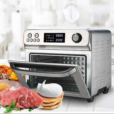 1700W Automatic Intelligent Multi Functional Mechanical Control Stainless Steel Electric Air Fryer Oven