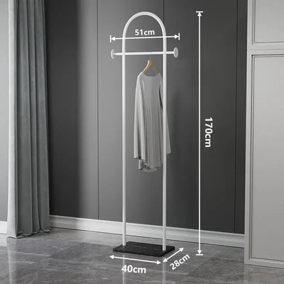 Floor Standing Creative Clothes Hanger Luxury Living Room Clothes Hangers Simple Rock Board Base Clothes Coat Racks Furniture