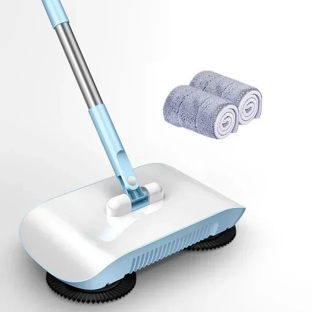 Sweeper Magic Broom Dustpan Set Hand Push Cleaning Machine Floor Vacuum Cleaner Household Lazy All-in-one Sweeping Tools