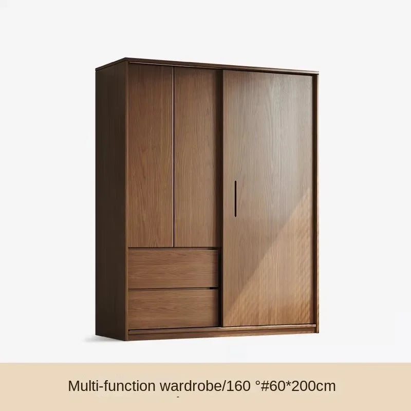 Aesthetic Wood Wardrobes Orgnizer Quiet Nordic Closet Organizer Wardrobes Bedroom Storage Clothes Guarda Roupas Furniture Home