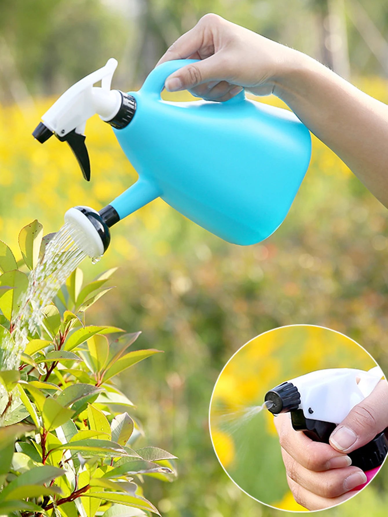 Sprinkler watering can Small balcony potted plant watering device Garden tool Household spray pot watering sprinkler