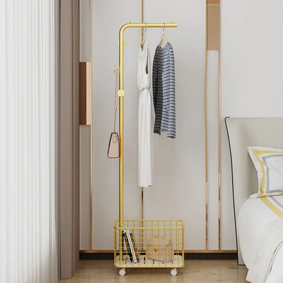 Stand Coat Rack Clothes Hangers Modern Hallway Nordic Bags Design Coat Rack Decorative Golden Ripiano Home Furniture YYY30XP