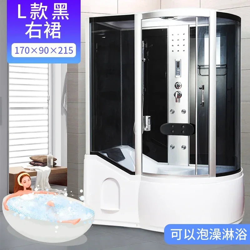 cqyShower room, integral bath room, bathroom, bathtub, surfing, sauna, steam bath room, wet and dry separation