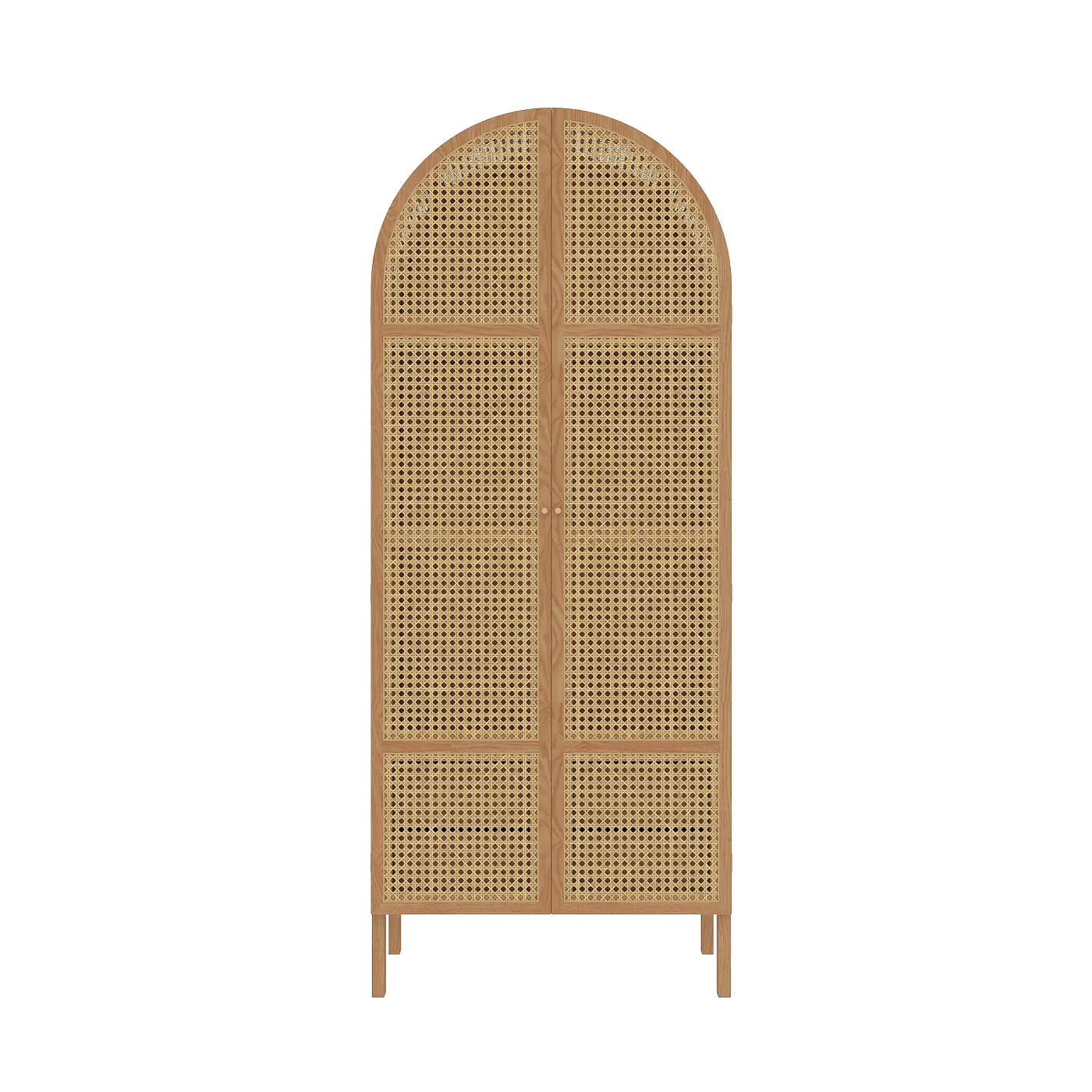 Rattan wardrobe Japanese solid wood wabi-**** wind designer home storage B & B hotel home storage wardrobe