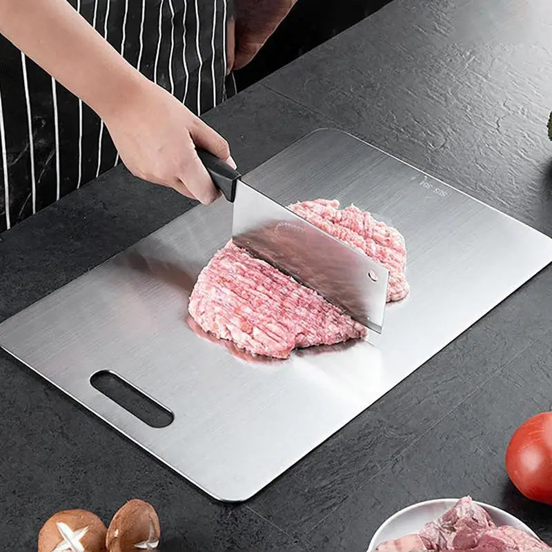 Titanium Cutting Board Kitchen Chopping Board Portable Vegetable Fruit And Meat Double-Sided Cutting Board Kitchen Gadgets