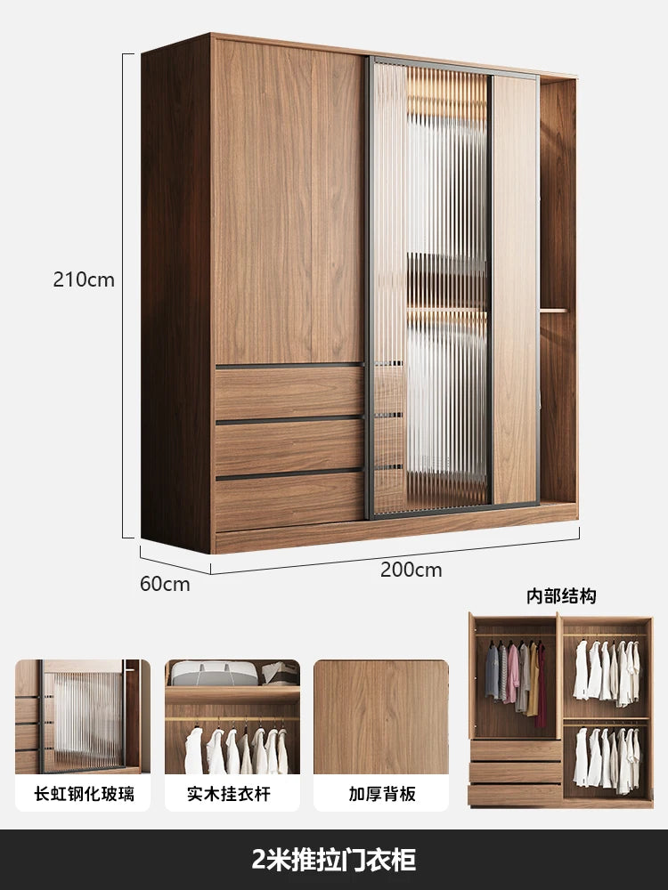 Drying Rack Wardrobe Designer Simple Underwear Design Floor Stand Shelves Corner Drawer Closet Salon Guardaropa Furniture Wooden