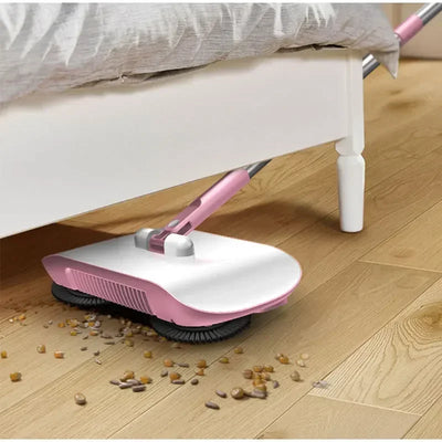 Sweeper Magic Broom Dustpan Set Hand Push Cleaning Machine Floor Vacuum Cleaner Household Lazy All-in-one Sweeping Tools