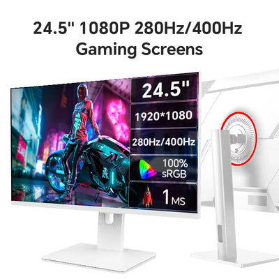 Anmite 24.5 inch Fast TN 400HZ PC gaming monitor 1MS FHD screen 280hz 1920*1080 PS4