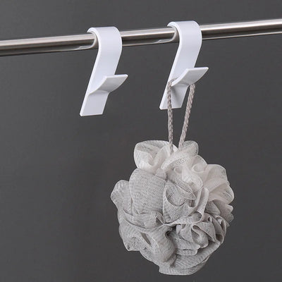 2-6pcs Hangers for Heated Towel Multi-Purpose Radiator Hooks Coat Clothes Hanger Scarf Rack Bath Hook