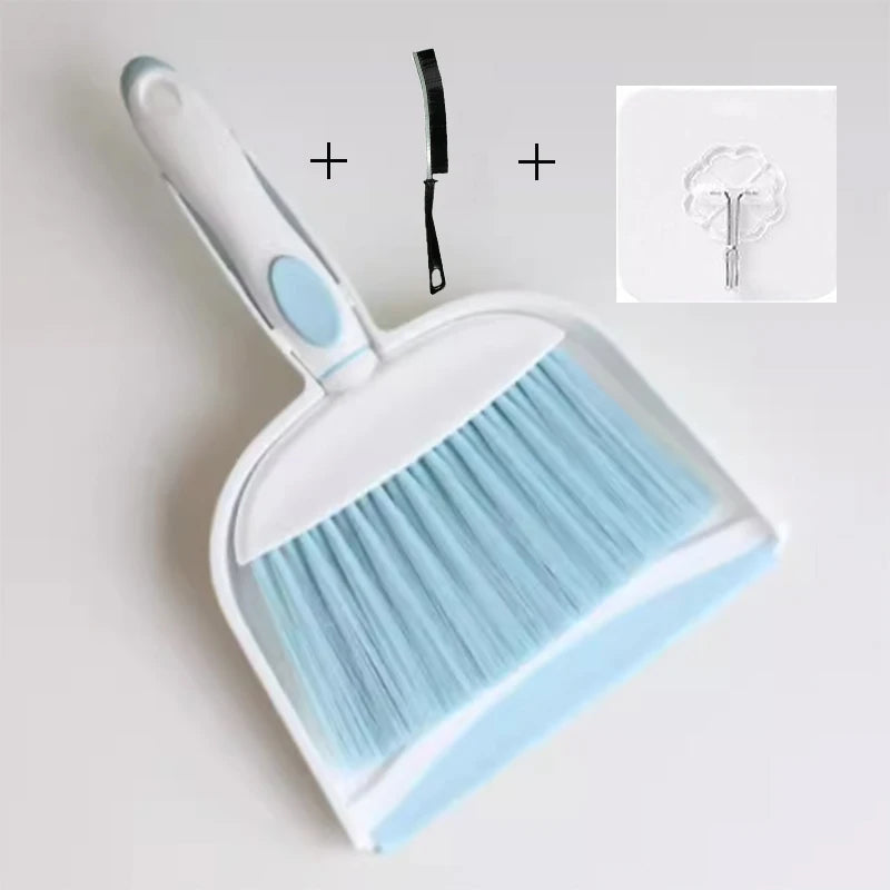 Cleaning Brush Set Miniature Toys Cleaning Dustpan Hand Broom Suits for -Toddlers Mini Sweeping Brush Easy to Use